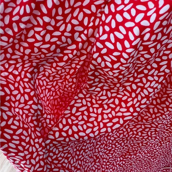 Vintage Ms. Chaus petites Red Dress with buttons - Picture 6 of 6